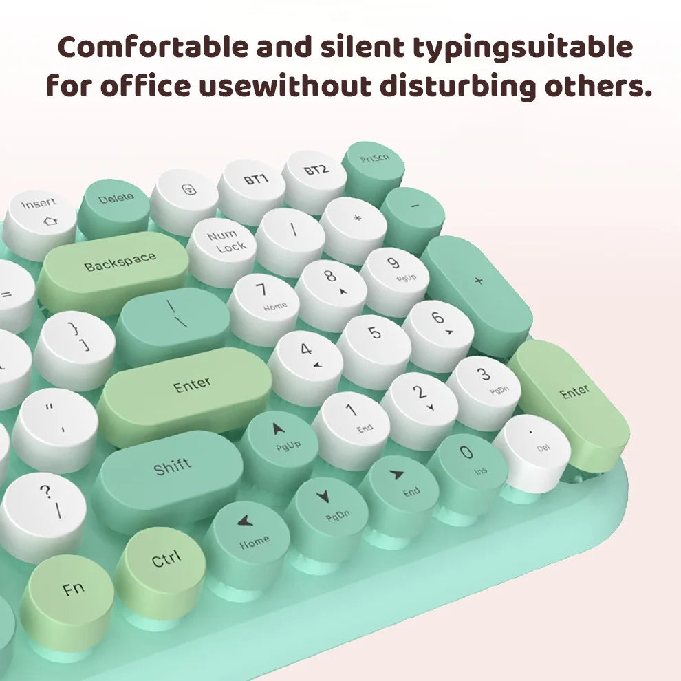 Mofii Wireless Keyboard And Mouse For PC 2.4Ghz Multi Device Keyboard Mouse Comb For Notebook Laptop Computer Keyboard Set