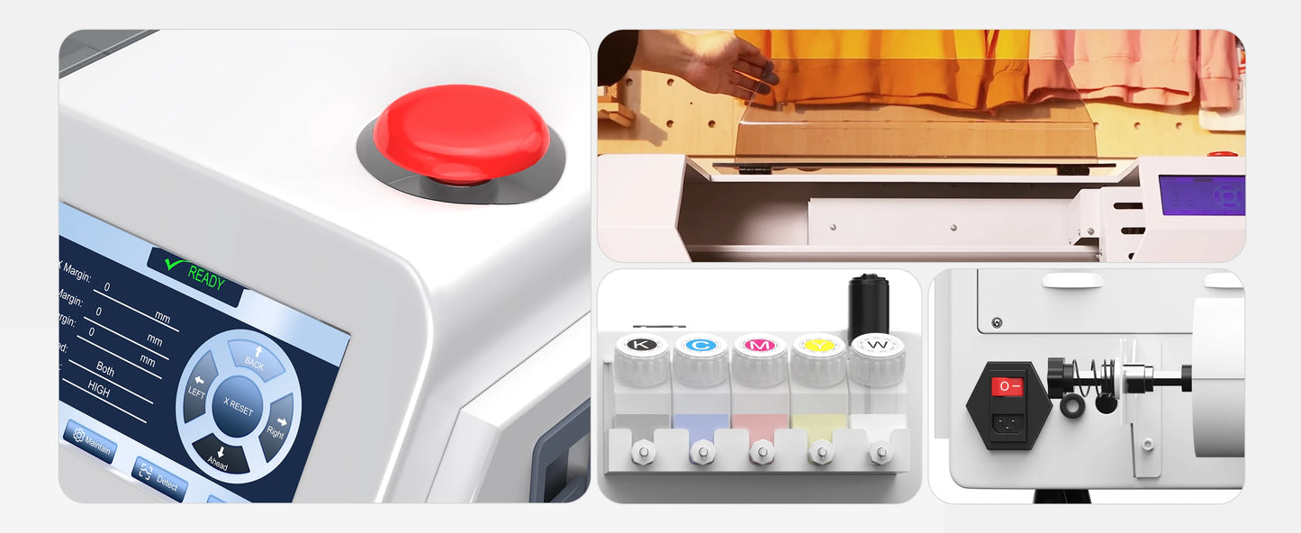 A3+ DTF Printer For Epson XP600 Directly to Film Transfer Printer A3 impresora dtf For all Fabric Print T shirt Printing Machine