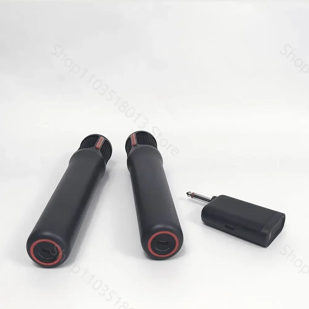 JBL Digital partybox PB UHF wireless rechargeable portable microphone system with dual-channel receiver voice crisp sound