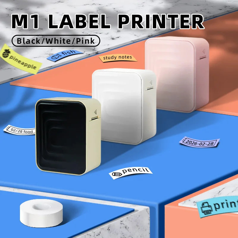 Marklife Mini Smart Label Printer B1 D110 B21 M1 Bluetooth Inkless Sticker Printer For Office Kitchen School To Gift/Marking