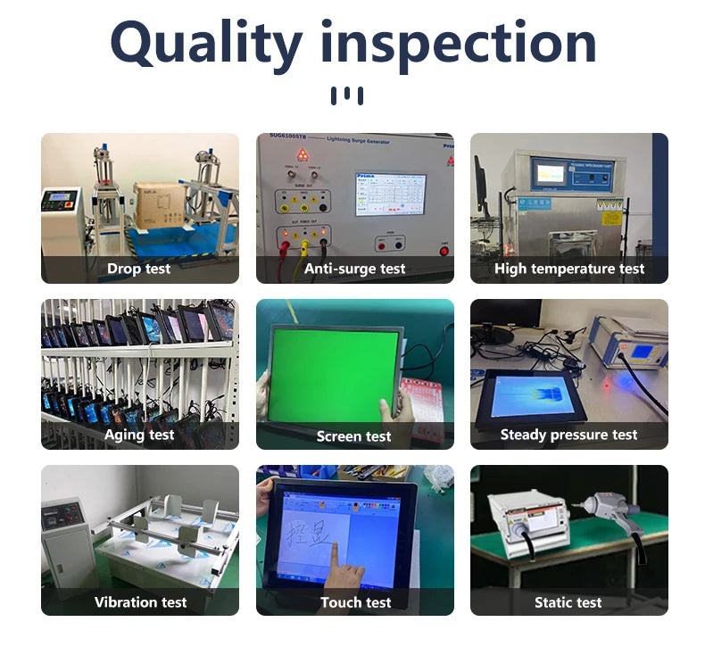 Factory Direct Sales 15.6 inch Wall-mounted and Desktop Industrial Tablets with Capacitive Touchscreen IP65 i3 i5 i7 4G 128G SSD