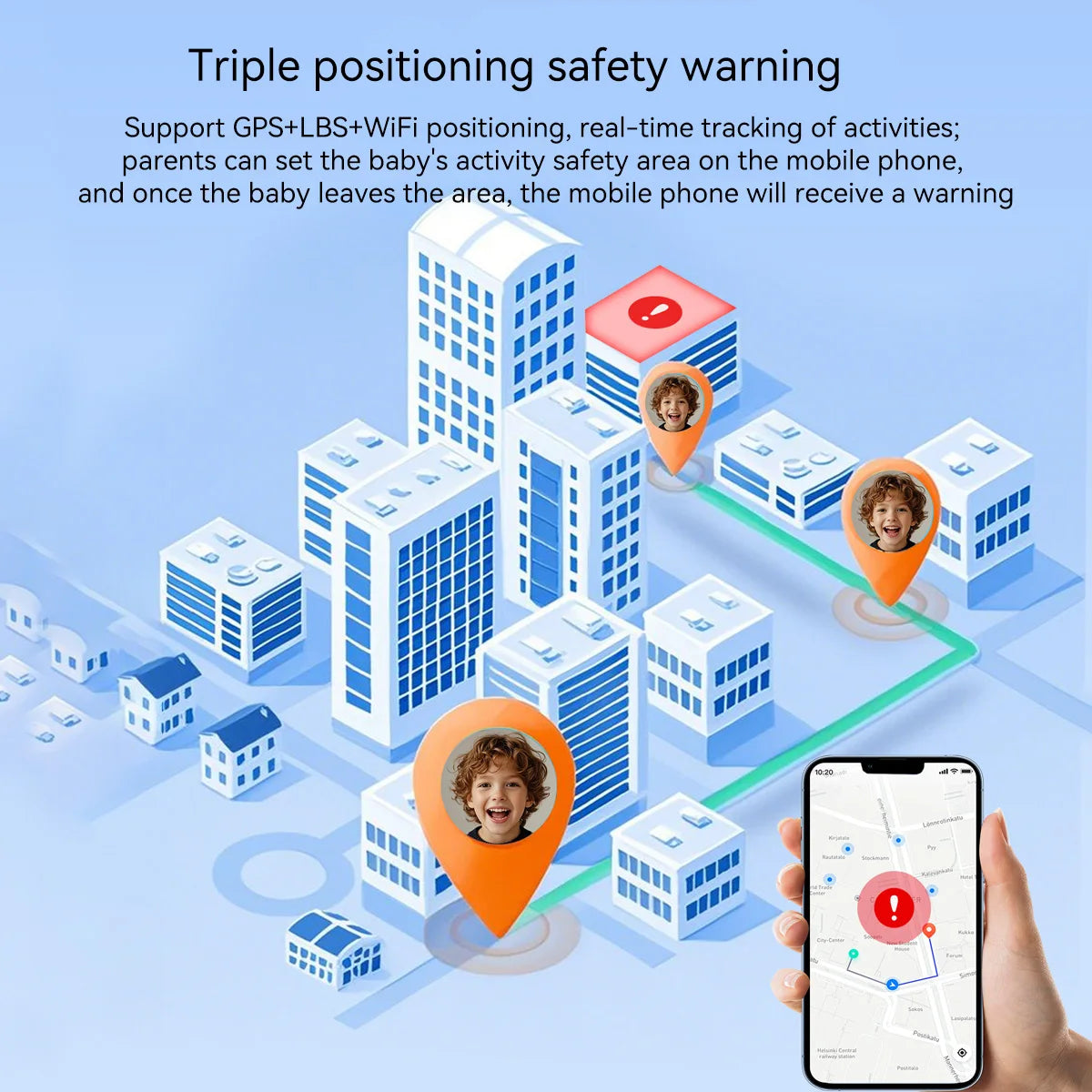 New Blackview Z30 Kids Smart Watch 4G Call Phone Watch, Waterproof Children Monitor Tracker, SOS Child Sports Digital Watches