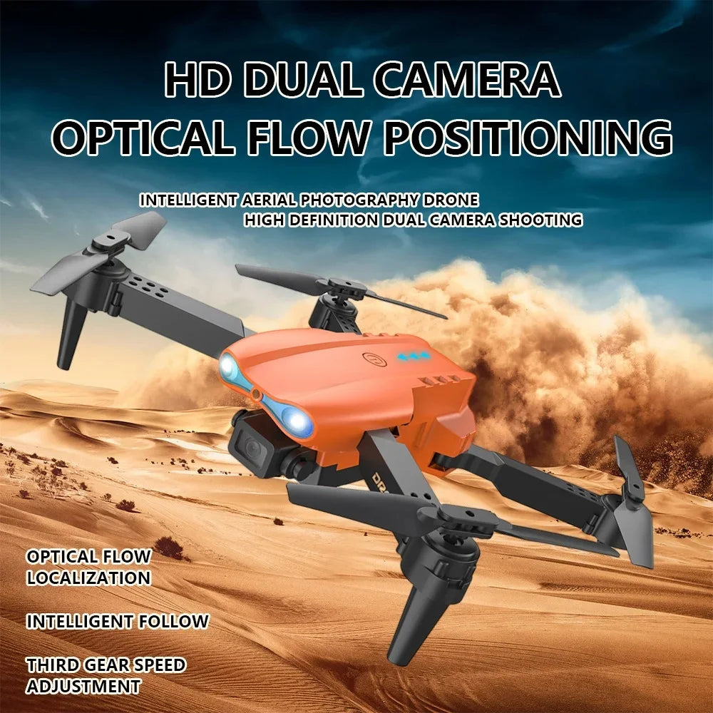 E99Pro Dron with Camera Professional 4K Dual Camera WIFI Optical Flow Drone fpv Obstacle Avoidance Aerial Photography Quadcopter