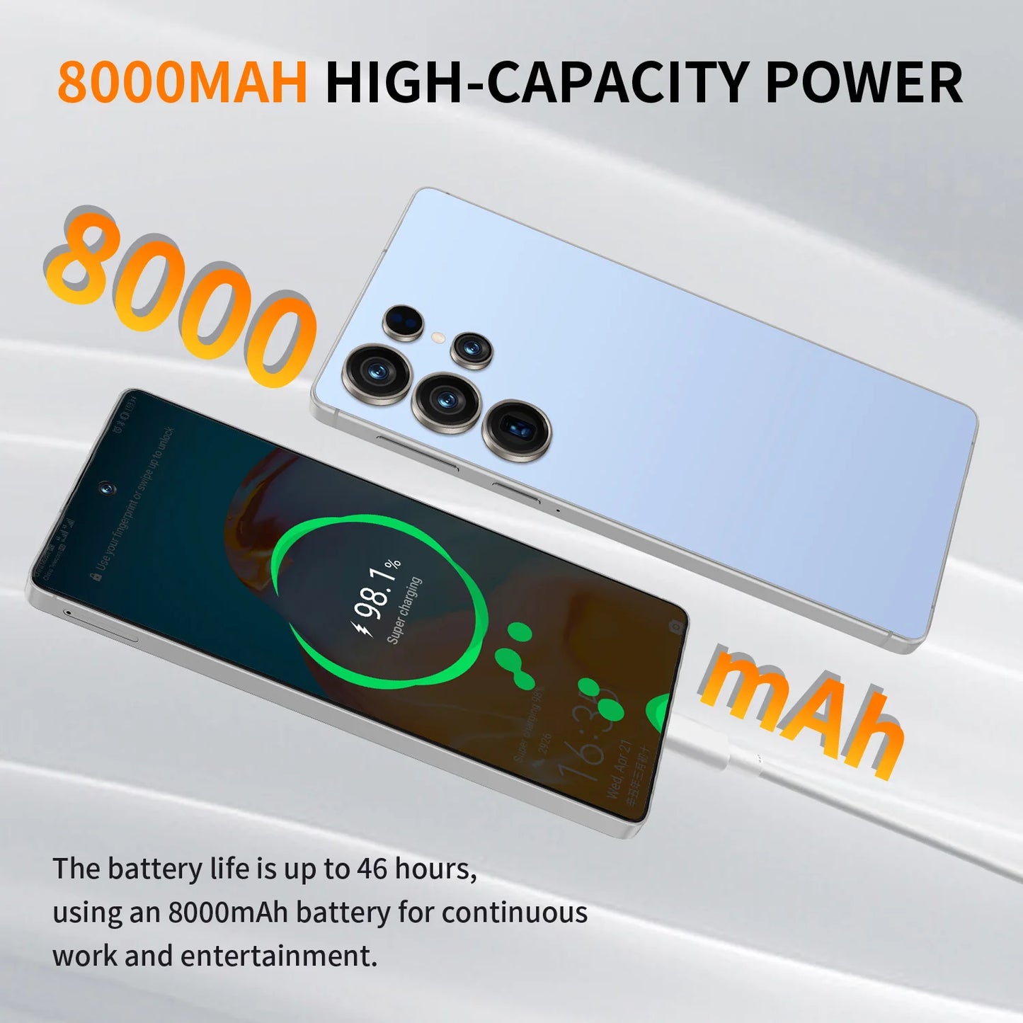 2025 Original S25 ultra Pad Tablet PC 7.3 inch HD 4K Android 13 22GB+2TB 8000mAh Battery 4G 5G Dual Sim Card GPS Google Tab