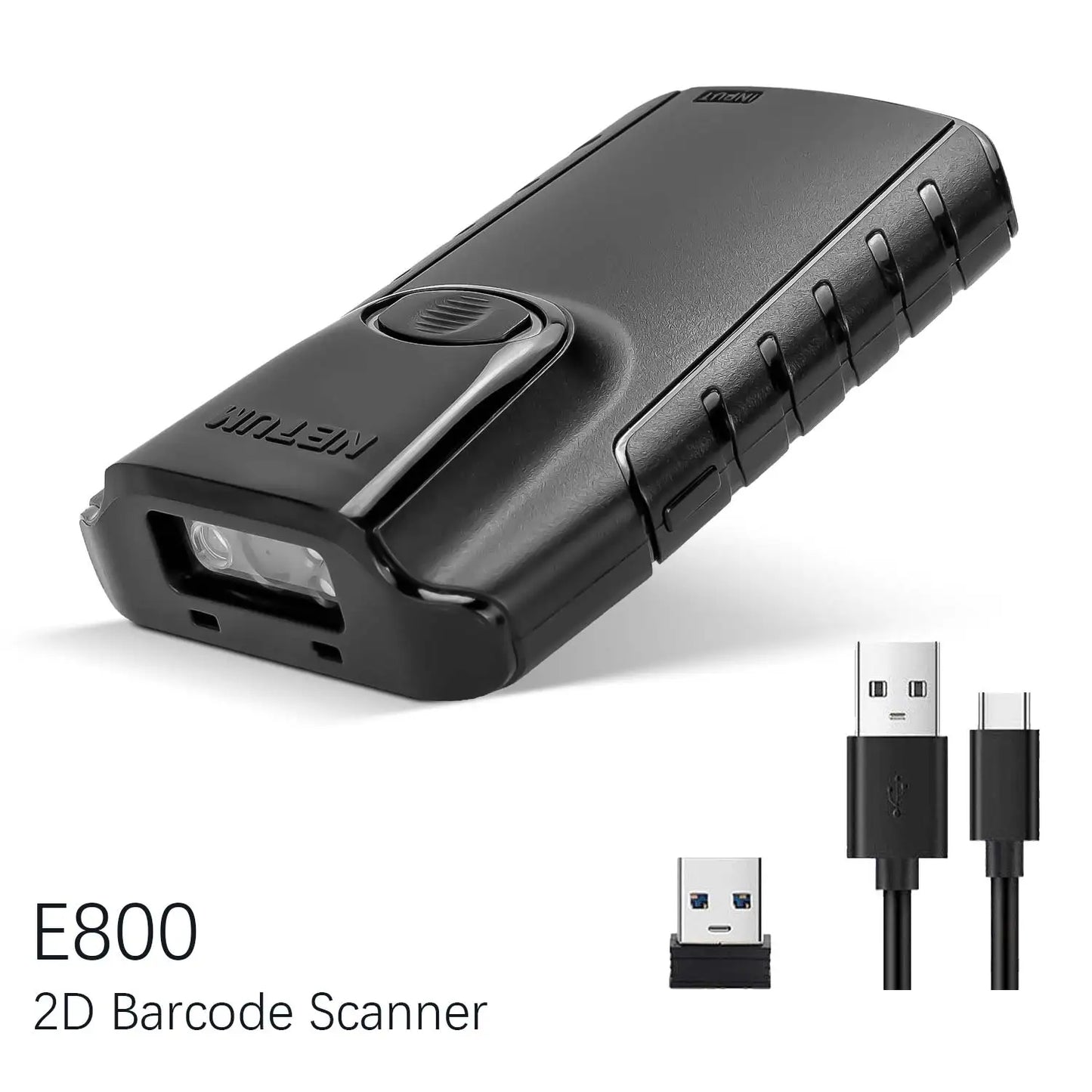NETUM E740 Wireless CCD Barcode Scanner AND E800 Bluetooth 2D QR Bar code Reader PDF417 Scanner for mobile payment Industry