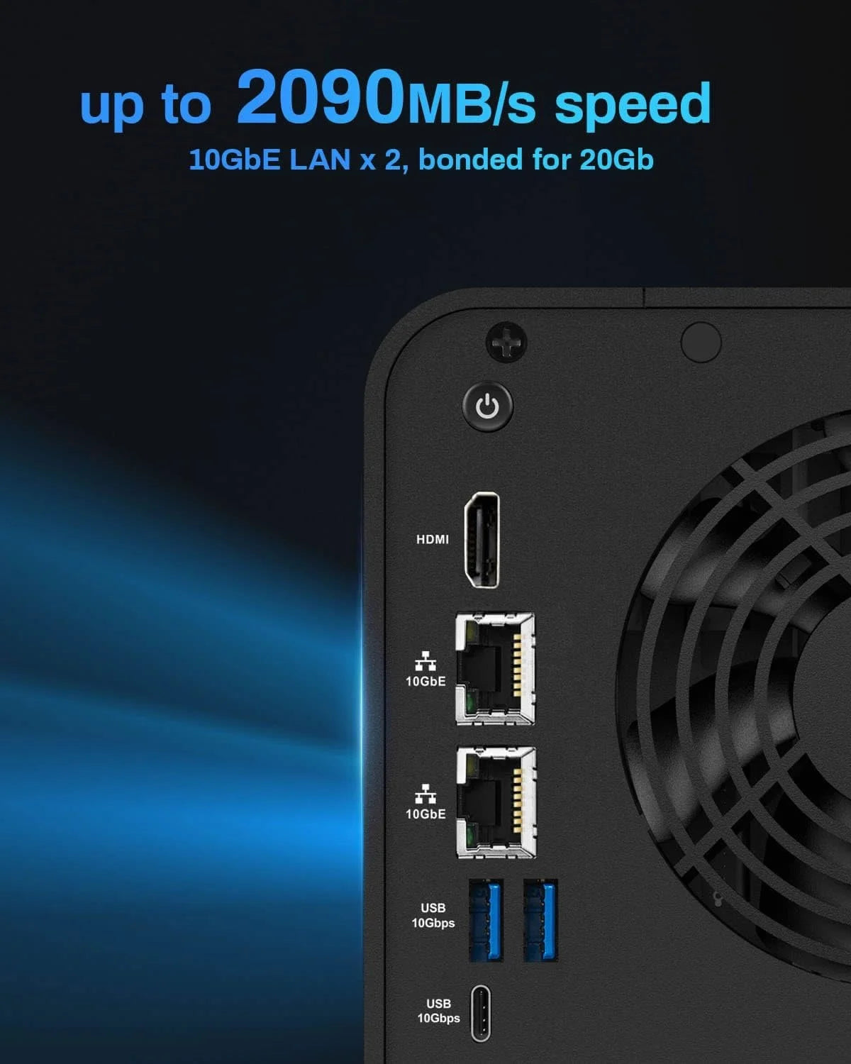 TERRAMASTER F6-424 Max 6Bay NAS Storage (Diskless)