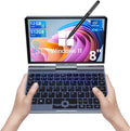Portable Mini Laptop windows OS 8 Inch Touch Screen Notebook N150 12GB+1TB IPS Small Notebook Portable PC Micro Computer