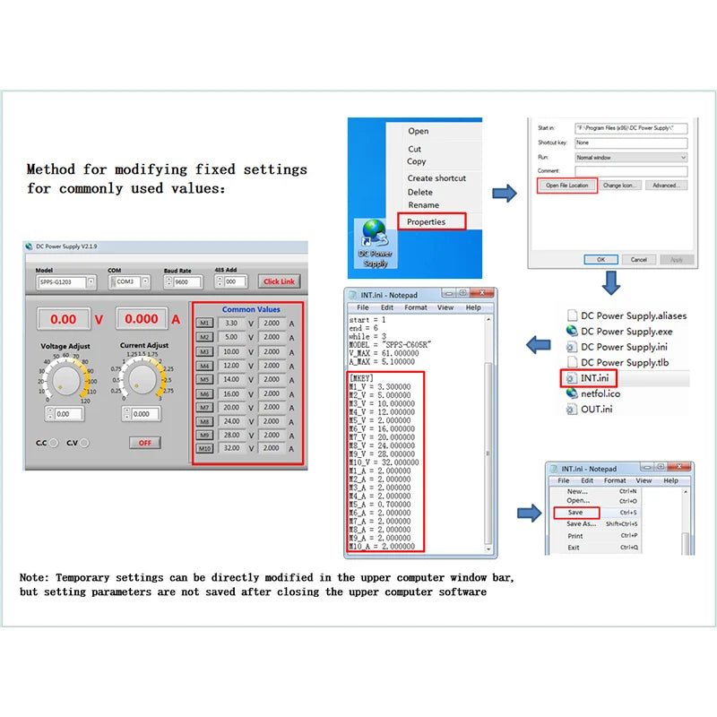 KUAIQU 1000V Adjustable DC Power Supply With RS232 Software Control Programmable Lab Bench Power Supply Voltage Regulator Switch
