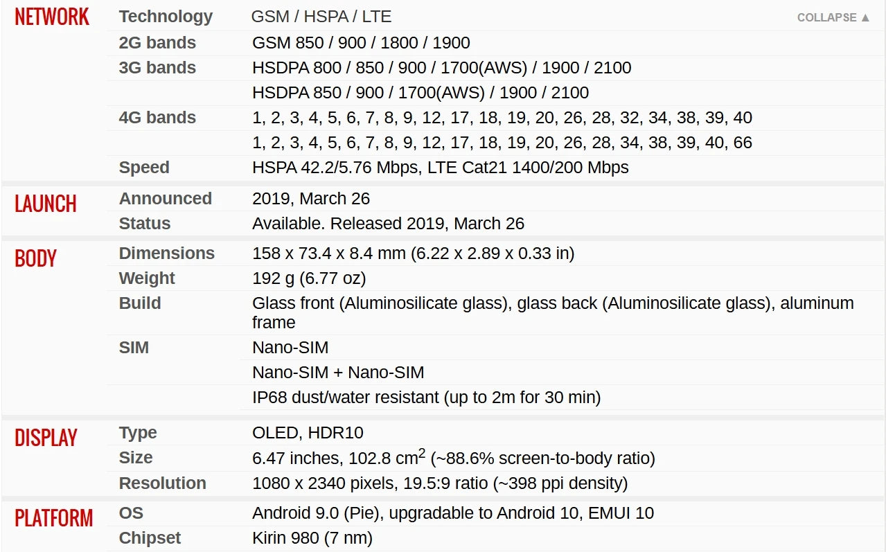 Global HUAWEI P30 Pro Smartphone Android 6.47 inch 8GB+128GB/512GB Cellphones Dual SIM 4200mAh Google Play Store Mobile phones