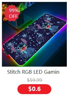 Cool Space Large RGB Mouse Pad Gaming XXL Mousepad LED Mause Pad Gamer Copy Mouse Carpet MausePad PC Desk Pad Mat with Backlit