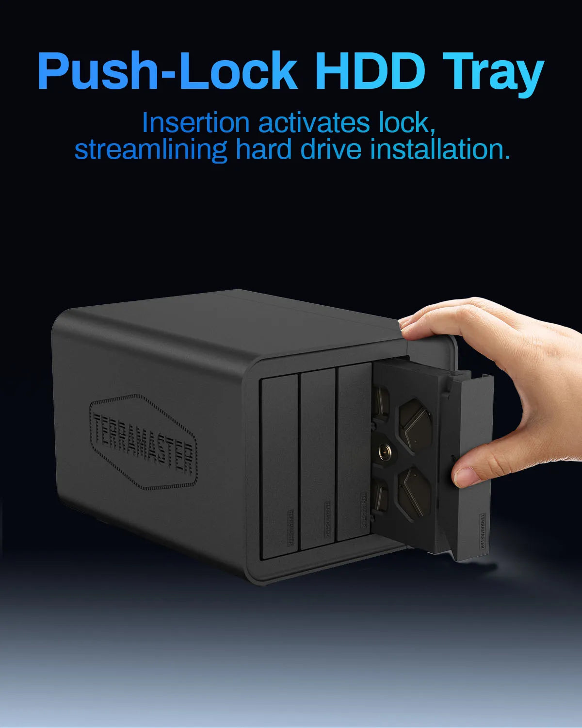 TERRAMASTER F4-424 Max NAS Storage - 4Bay Core i5 1235U 10Cores 12 Threads, 8GB DDR5 RAM, Network Attached Storage(Diskless)