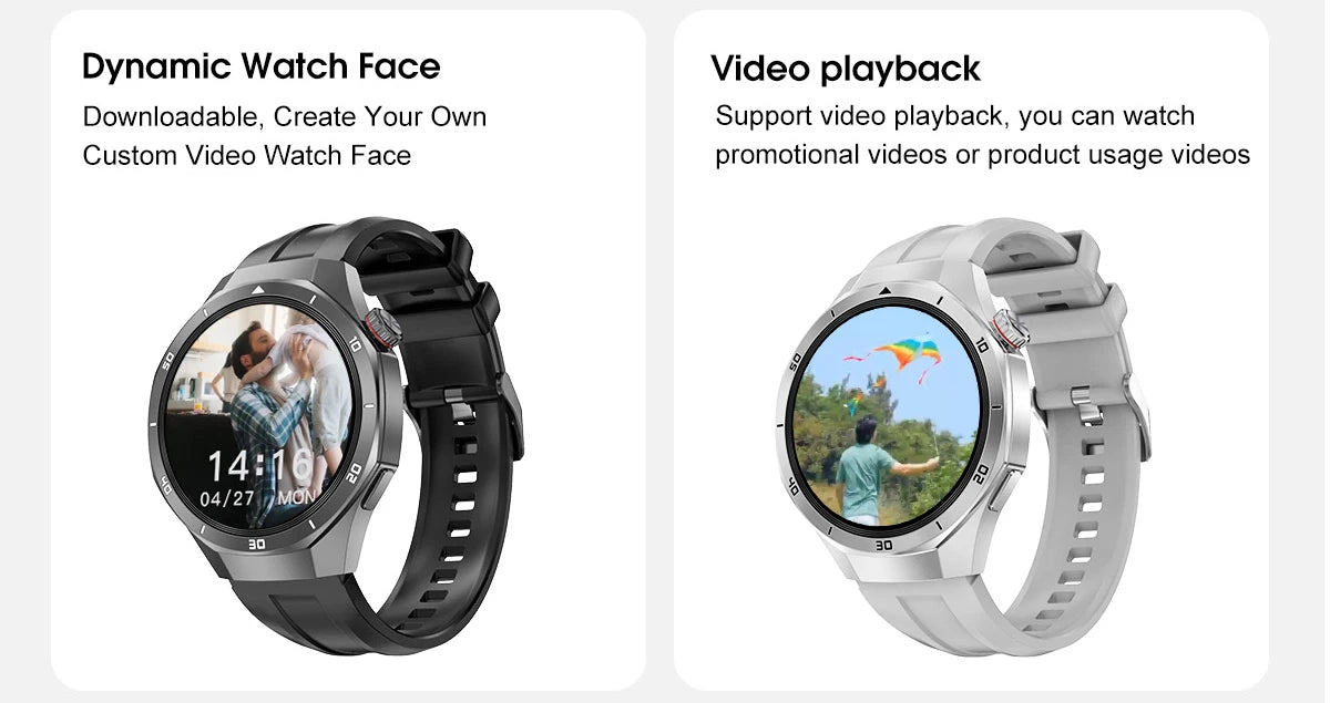 For HUAWEI GT 5 Pro 2025 New SmartWatches 32Gb Memory MP3&MP4 APP Download AGPS Navigation map Bluetooth call NFC SmartBracelet