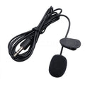 1.5m 3.5mm Mini Lavalier Microphone Metal Clip Lapel Mic for Mobile Phone PC Laptop Wired Microphone for Speaking Vocal Audio
