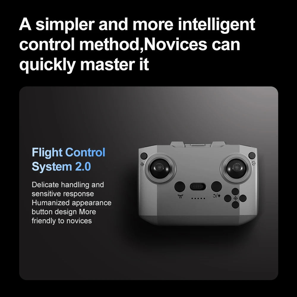 New V66 Mini Drone WIFI FPV Hover 4K Professional HD Camera Pocket Coloful Lights Dron Rc Plane Foldable RC Quadcopter Boy Toys