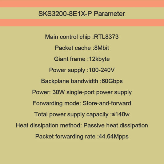 XikeStor 8 Ports 2.5G POE RJ45 1 Port 10G SFP+ L2 Managed POE Support VLAN/ Port Aggregation/ 802.3AF/AT Protocol