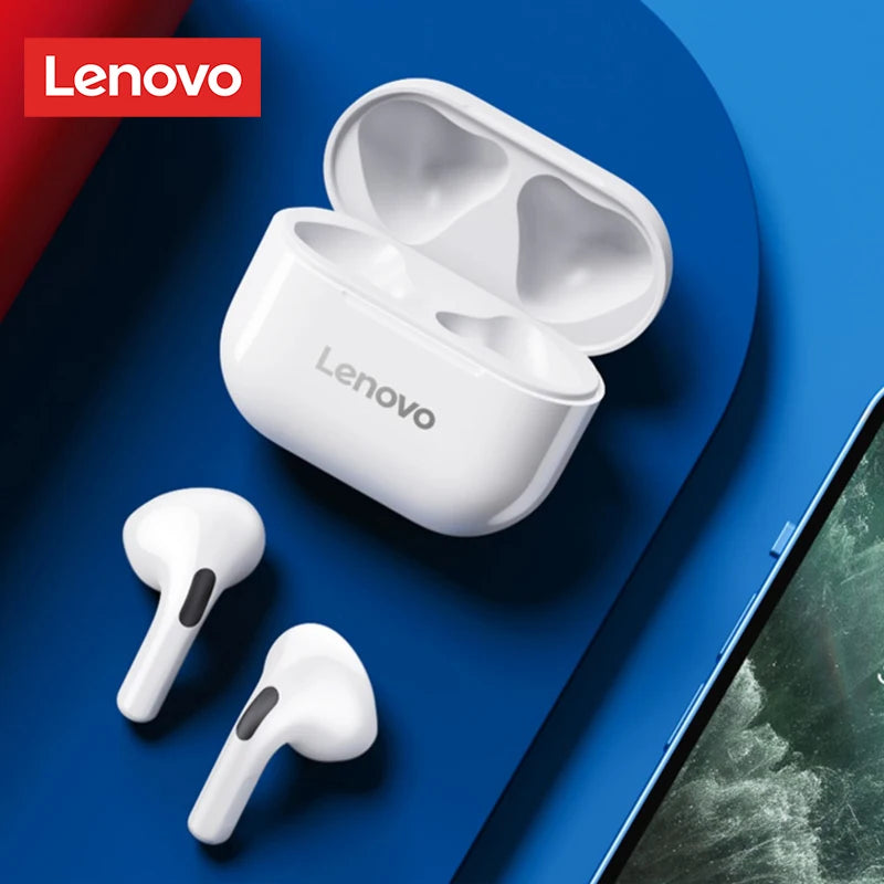 Choice Lenovo LP40 Bluetooth Earphones TWS Immersive Sound HIFI With Mic Wireless Headphones Touch Control HD Call Game Earbuds