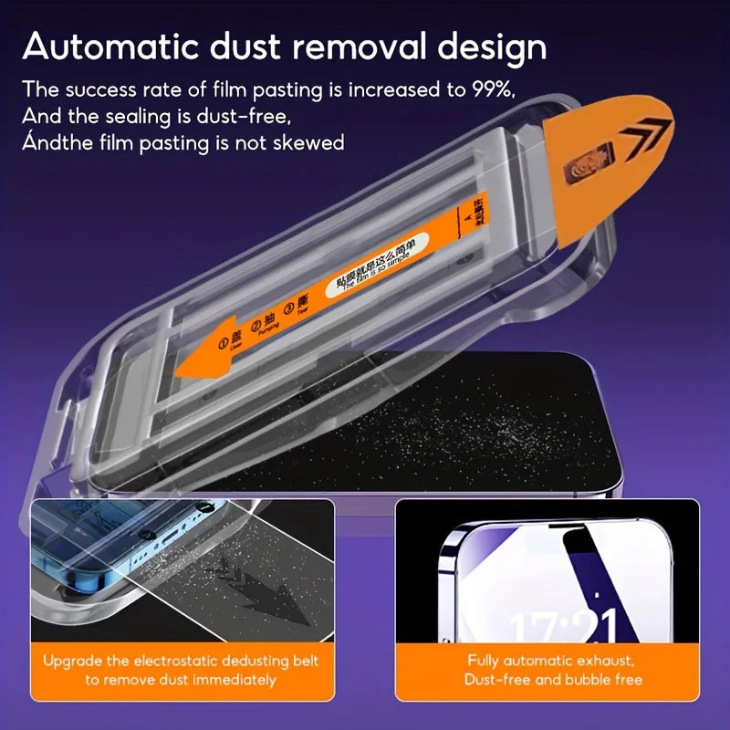 Tempered Glass Screen Protector For Samsung S25 Ultra S24 FE S23 Plus S22 S20 FE A36 A35 A34 A32 A31 A30 A73 A72 Protective Film