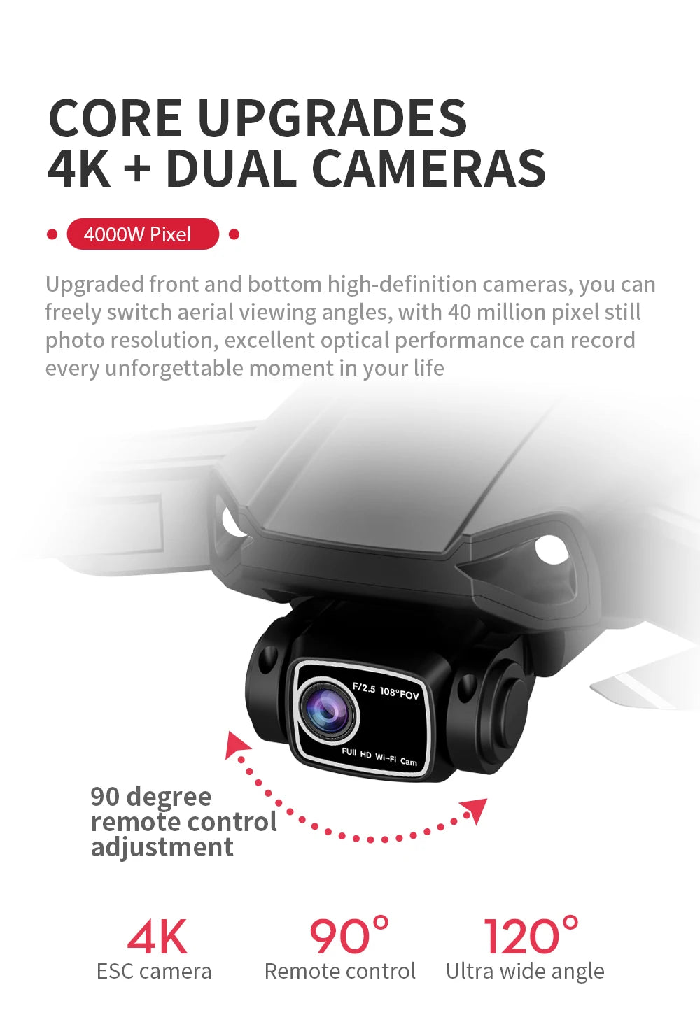 LYZRC Official L900 PRO SE Brushless Motor GPS 4K Professional Drone 5G WIFI Aerial Photography Helicopters Foldable Quadcopter