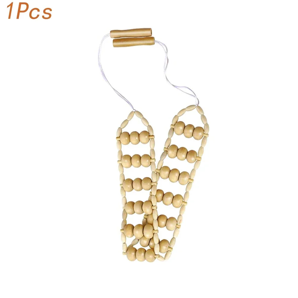 ZONGKUNG 1PCS Wooden Therapy Massage Sets Pain Relief Anti Cellulite Body Slimmling Gua Sha Back Massager Maderoterapia Corporal