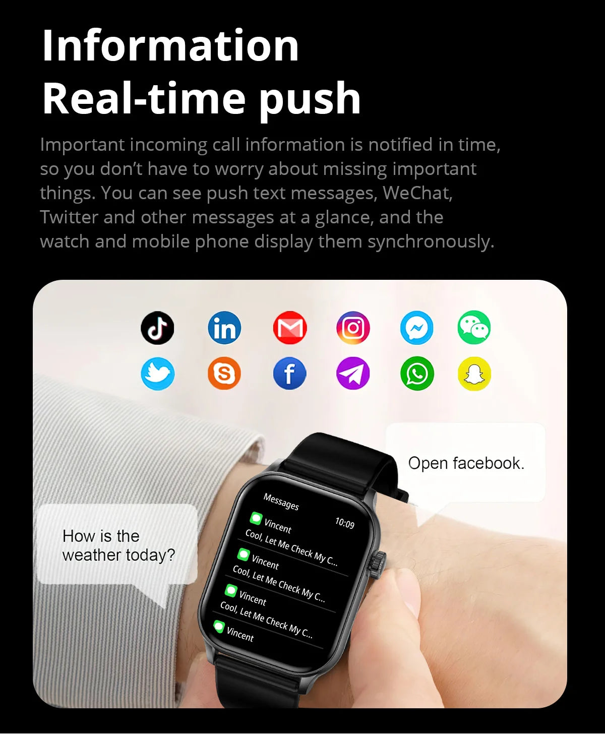 COLMI P78 AMOLED Smartwatch 1.95'' Display with Flashlight & Voice Calling 100+ Sports Mode Health Monitor Men Women Smart Watch