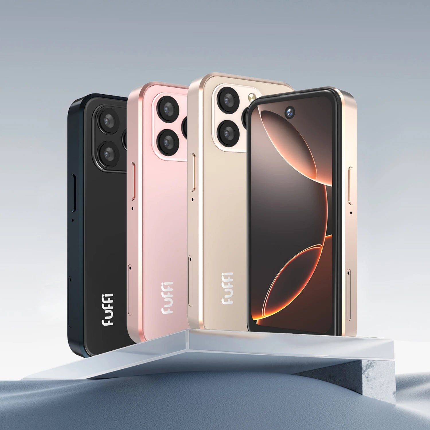 Fuffi XS16 Mini Phone 4G LTE Android10.0 Smartphone 4GB RAM 32GB ROM 4" Display 5MP Camera Dual SIM With Play Store WhatsAPP