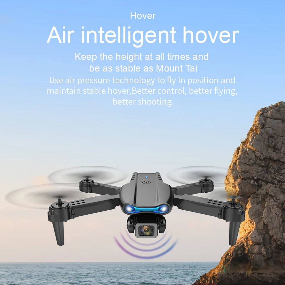 E99Pro Dron with Camera Professional 4K Dual Camera WIFI Optical Flow Drone fpv Obstacle Avoidance Aerial Photography Quadcopter