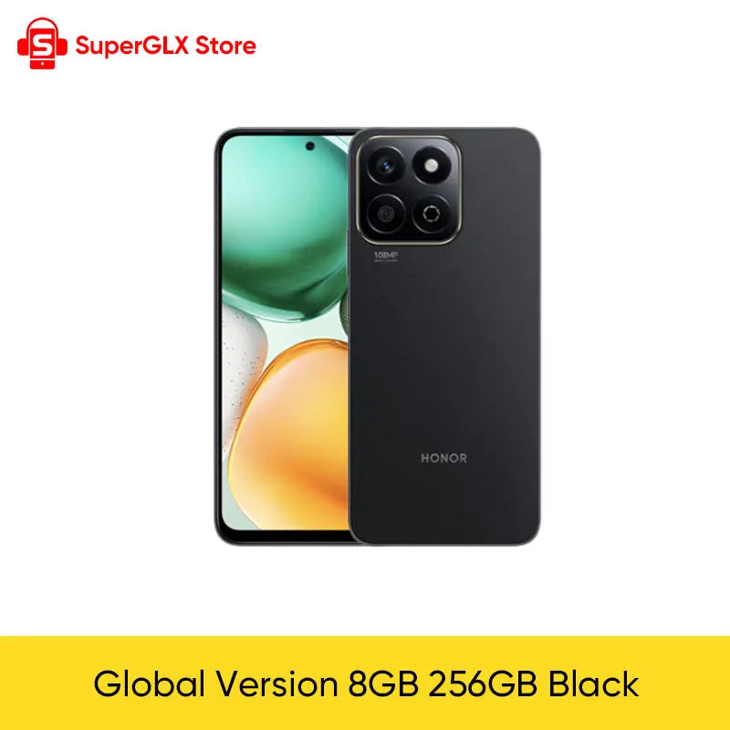 2024 New HONOR X7c 4G Global Version Snapdragon 685 6.77" 120Hz IPS LCD Display 108MP Dual Camera 6000mAh Long Battery IP64