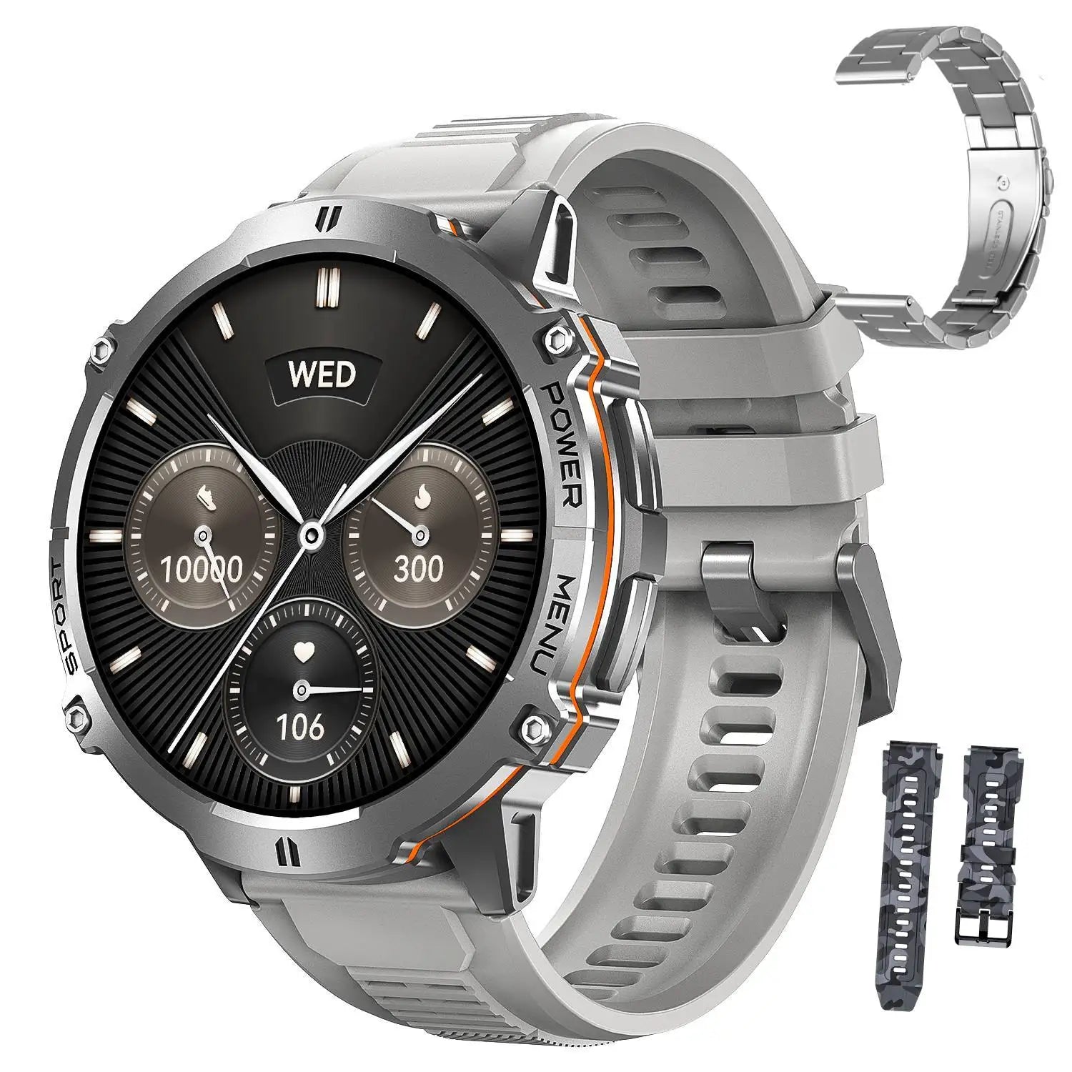 Leadoys X3 Smartwatch Outdoor Sports Swimming Watch 10m Waterproof GPS on Dafit APP 200+ Watch Face Reloj Hombre 100Days Standby
