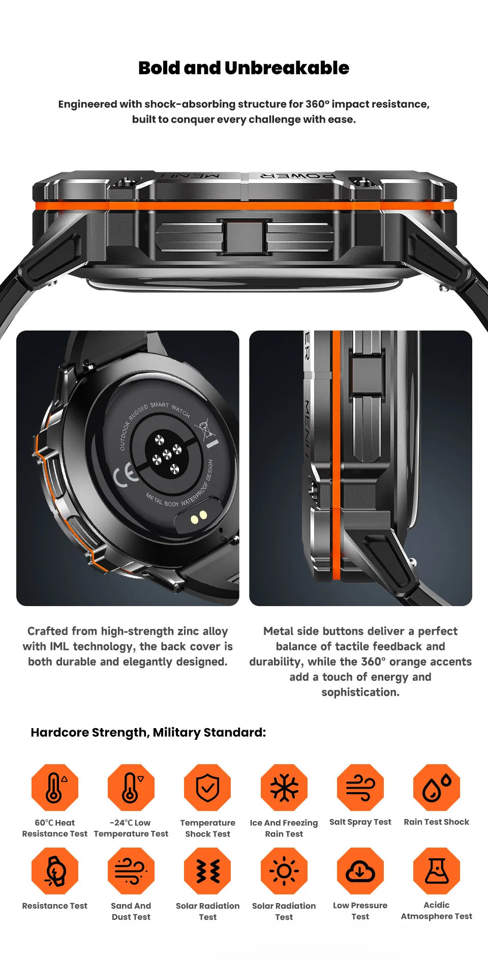 Xiaomi 2026 battery AMOLED screen Outdoor sports smartwatch men's watch compass 10ATM waterproof Bluetooth call smartwatch