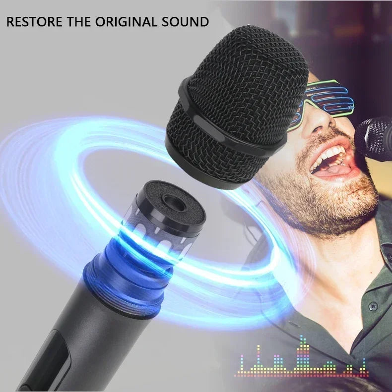 100% Original JBL One to Two Wireless Microphone Microphone Microphone UHF Dual Channel Transmitter Home KTV Stage DJ