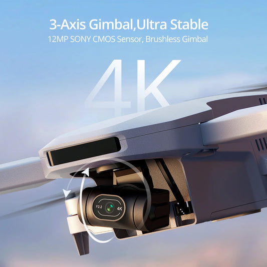 Potensic ATOM 3-Axis Gimbal 4K GPS Drones Under 249g Max 6-KM for Adults and Beginners