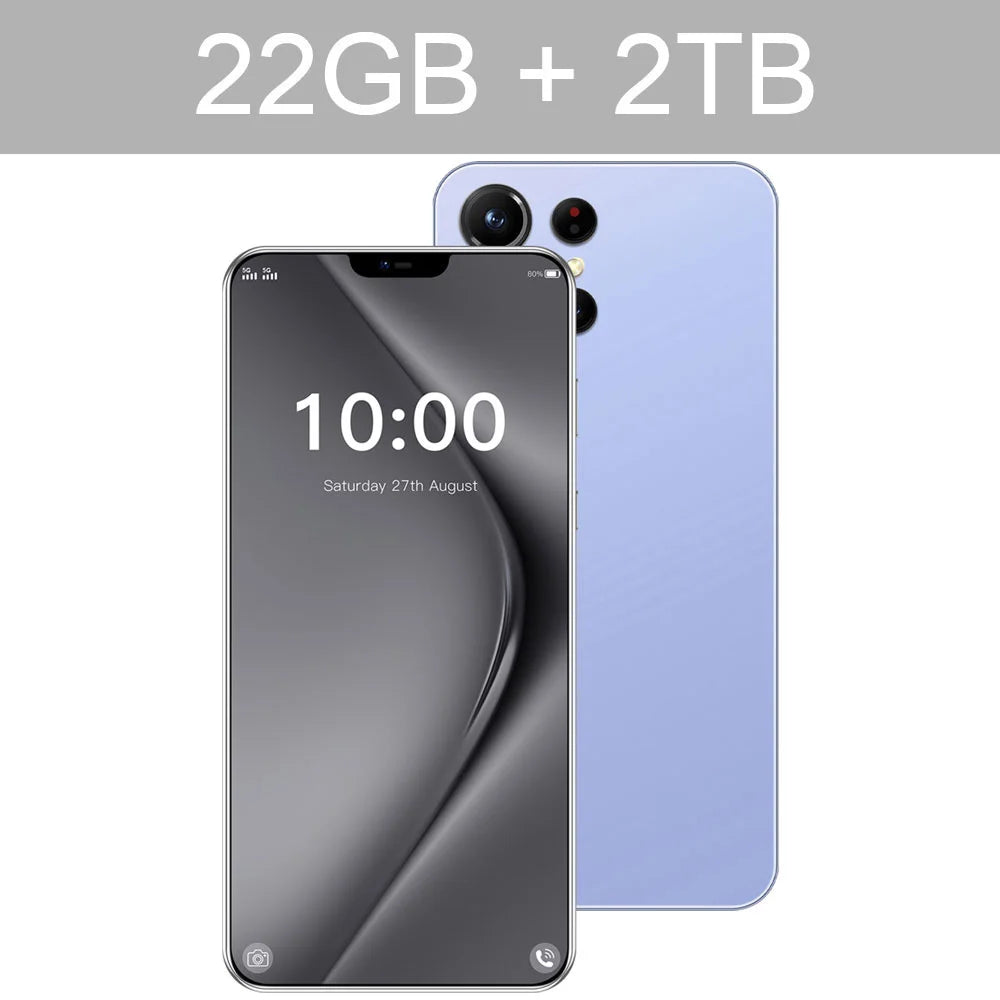 Brand New Pad Tablet PC For 14T Pro 7.0 inch HD Android 15 22GB+2TB 8000mAh Battery 4G 5G Dual Sim Card WiFi GPS Tab