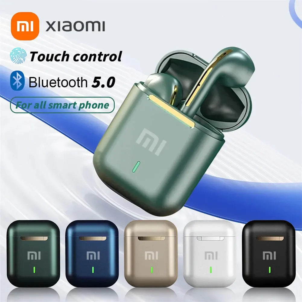 Xiaomi J18 Wireless Bluetooth Earphones HiFI In Ear Stereo Soundtrack Microphone Waterproof Touch Noise Reduction Earphones