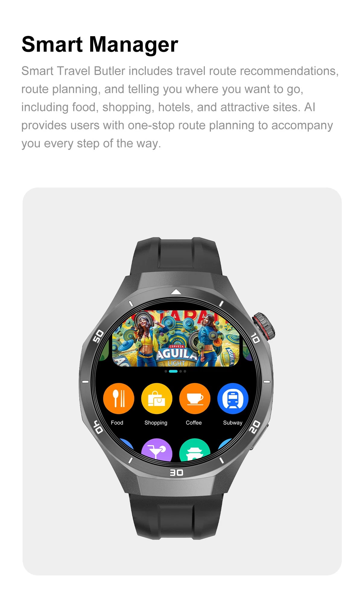 For HUAWEI GT 5 Pro 2025 New Smart Watches HD Sapphire Screen 32Gb Memory AGPS Navigation HD Video Bluetooth Call Smart Bracelet