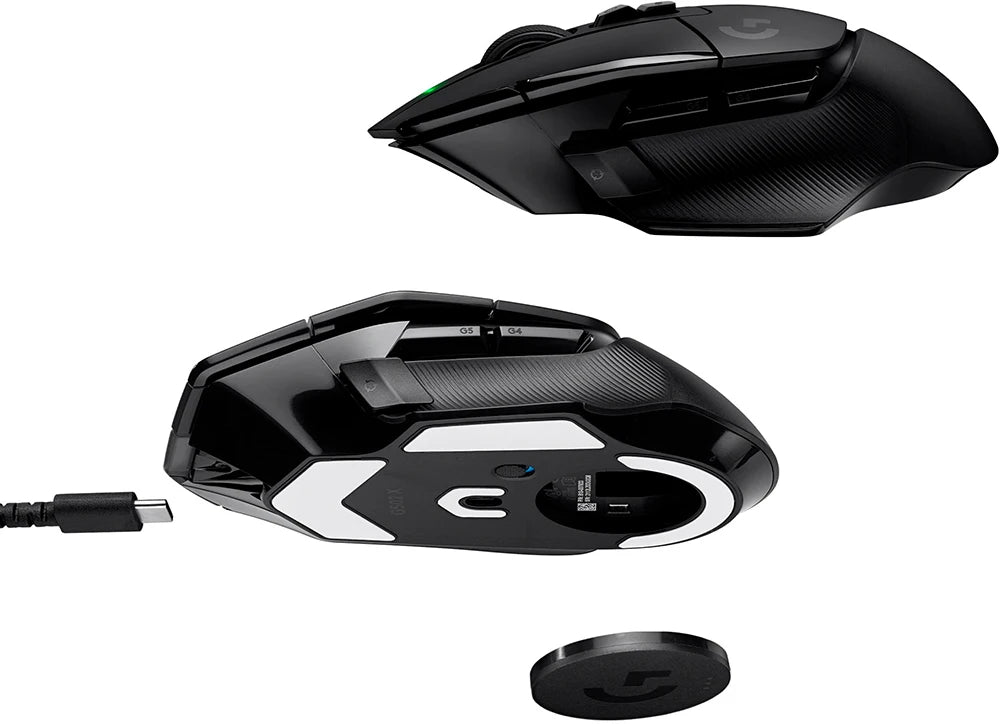 Logitech G502X Wired / LIGHTSPEED Wireless Mouse Advanced New Optical Mechanical Hybrid Microswitch HERO 25K Engine Gaming Mouse