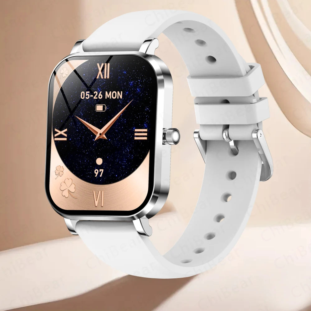 Xiaomi Fashion Women Smartwatch AMOLED HD Screen Heart Rate Blood Oxygen Monitoring BT Call Sports Smartwatch Woman