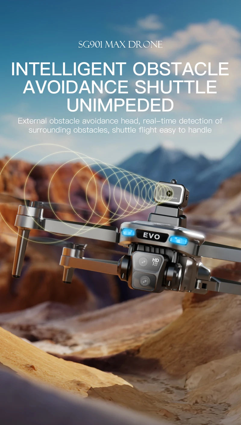 New SG901 Drone Professional 8k Camera Four-Axis Aerial Photography with Large Screen Remote Control 5G WIFI GPS FPV Dron RC 5KM