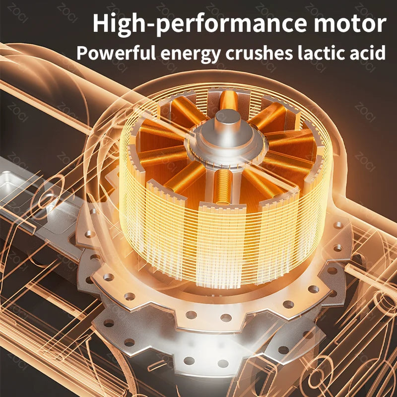 99 Levels Massage Gun Mini Deep Tissue Vibration Muscle Massager Portable Handheld Fascia Gun Digital Display Massager for Body