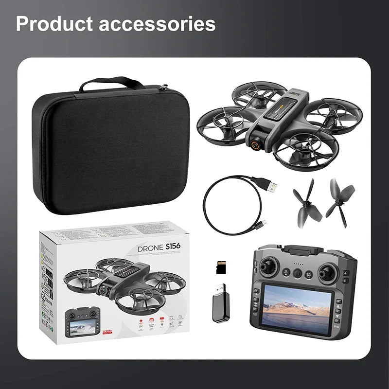 Xiaomi S156 Drone GPS 8K Professional HD 360° Dual Camera Screen Remote Control  Brushless Motors Obstacle Avoidance Quadcopter