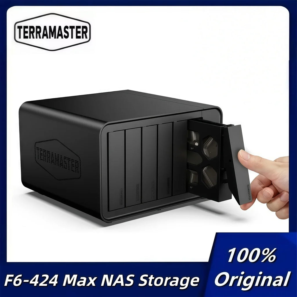 TERRAMASTER F6-424 Max 6Bay NAS Storage (Diskless)