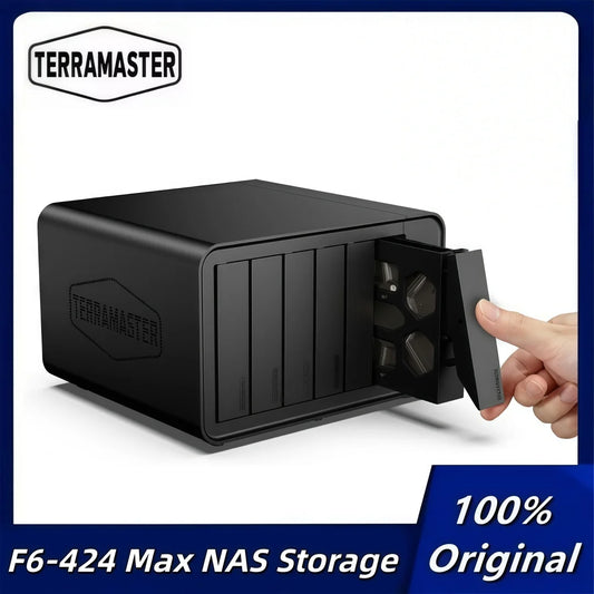 TERRAMASTER F6-424 Max 6Bay NAS Storage (Diskless)
