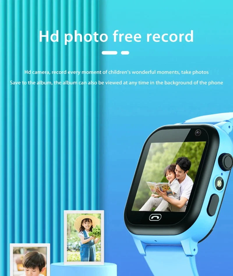 Xiaomi MIJIA Kids 4G Smart Watch Sim Card Call SOS GPS Location Child SmartWatch Camera Waterproof Watch For Boys Girls Present