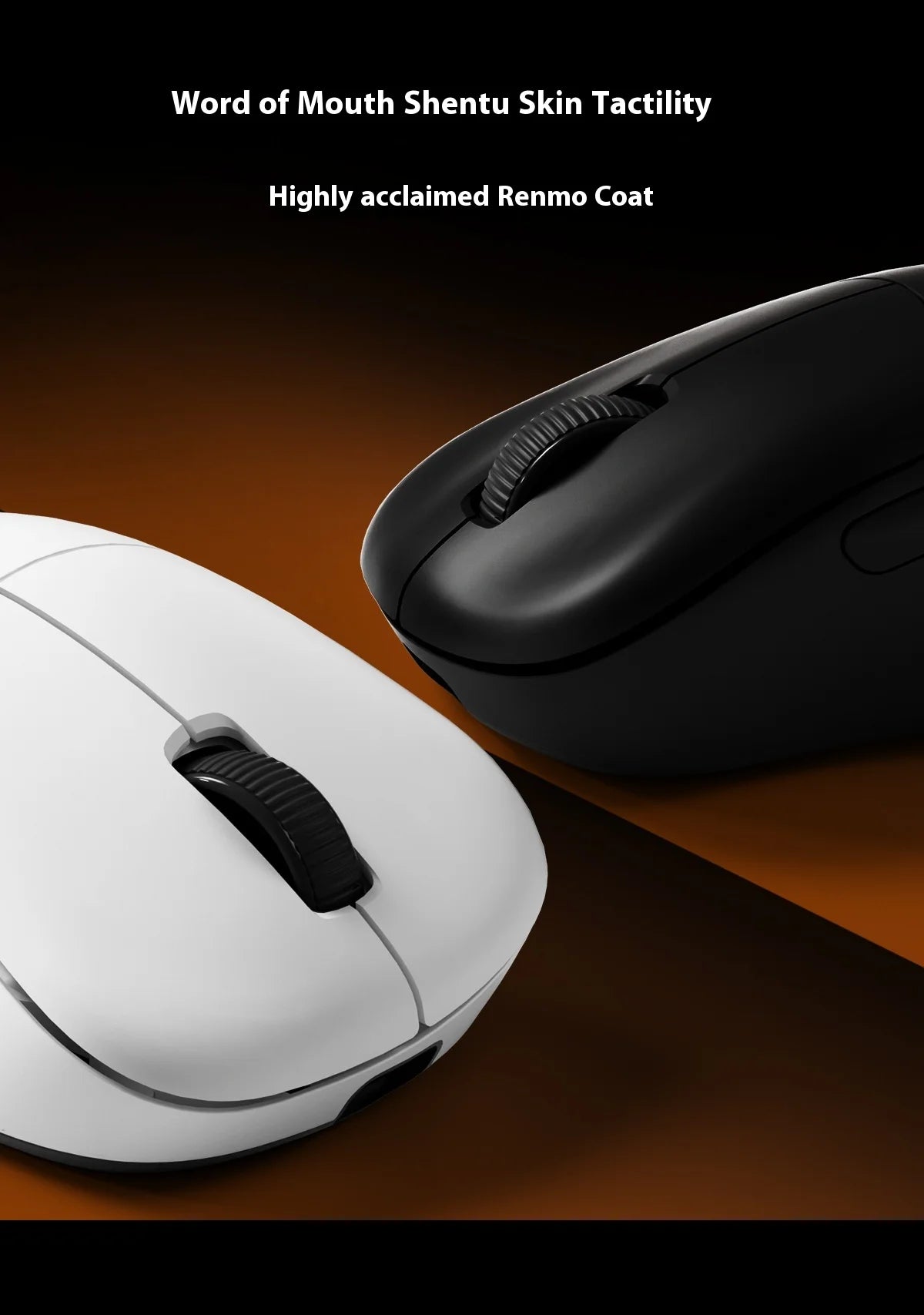 Rawm Er21 Pro Wired Gaming Mouse 2-Mode 2.4g 8k Polling Rate Paw3950 Sensor Nordic52840 Lightweight 49g Ergonomic For Gamers