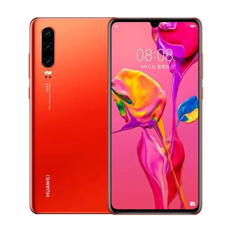 Huawei P30 Global Unlock Smartphone Android,6.1 inch,40MP,8+256GB ROM,4G Mobile phones,Google Play Store,Dual SIM,Cellphones