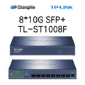 Tp-link tl-st1008f All 10 Gigabit Ethernet switch Plug and Play Provide 8 10 Gigabit SFP+optical ports 10gbe 10gbps 10000Mbps