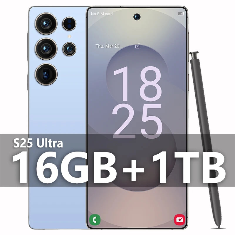 2025 Original S25 ultra Pad Tablet PC 7.3 inch HD 4K Android 13 22GB+2TB 8000mAh Battery 4G 5G Dual Sim Card GPS Google Tab