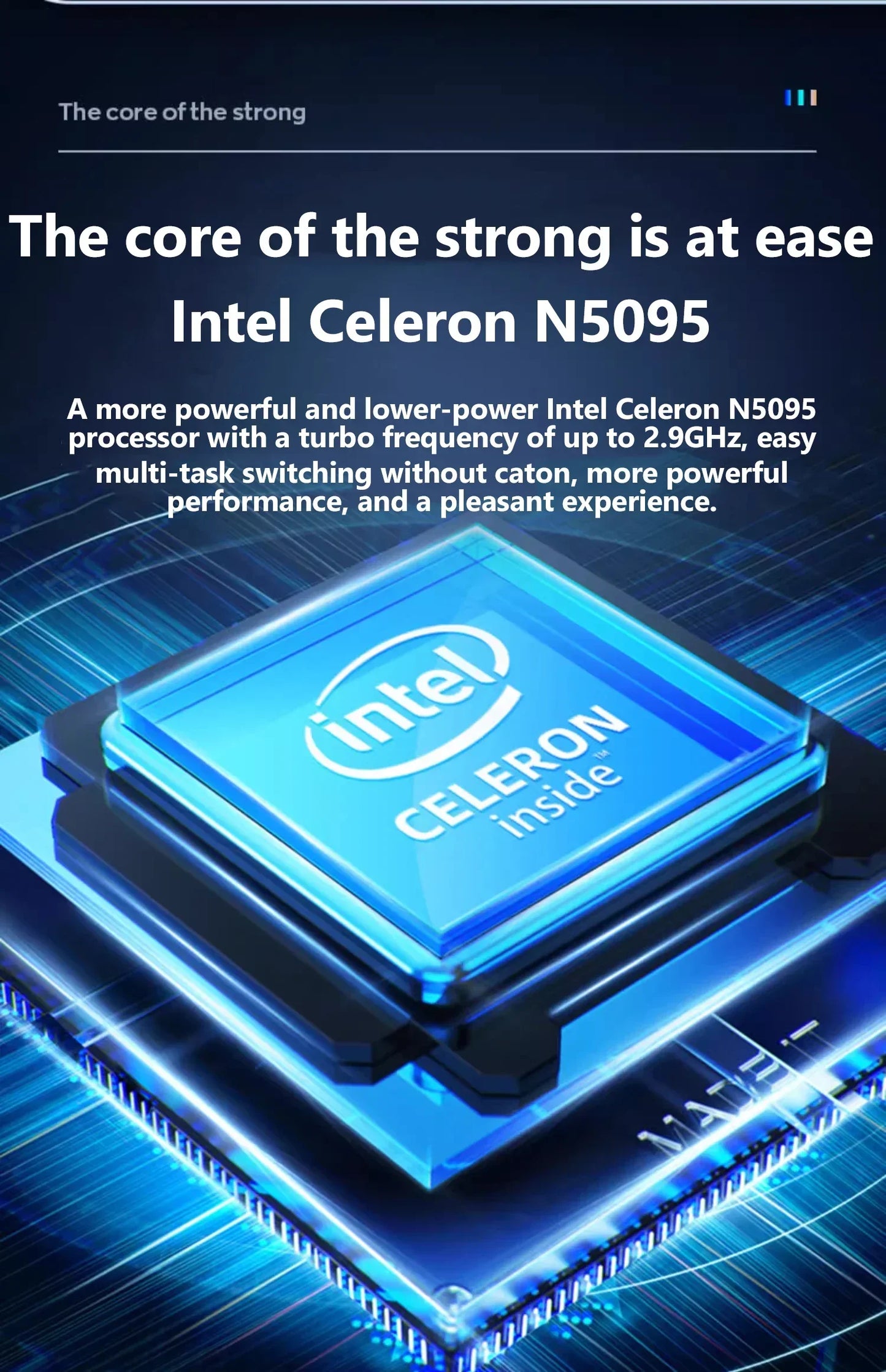 AKPAD 15.6-Inch IPS Display Laptop 16GB RAM 2TB SSD Intel Celeron 11th Gen N5095  Windows 11 Pro - Portable Office Notebook PC