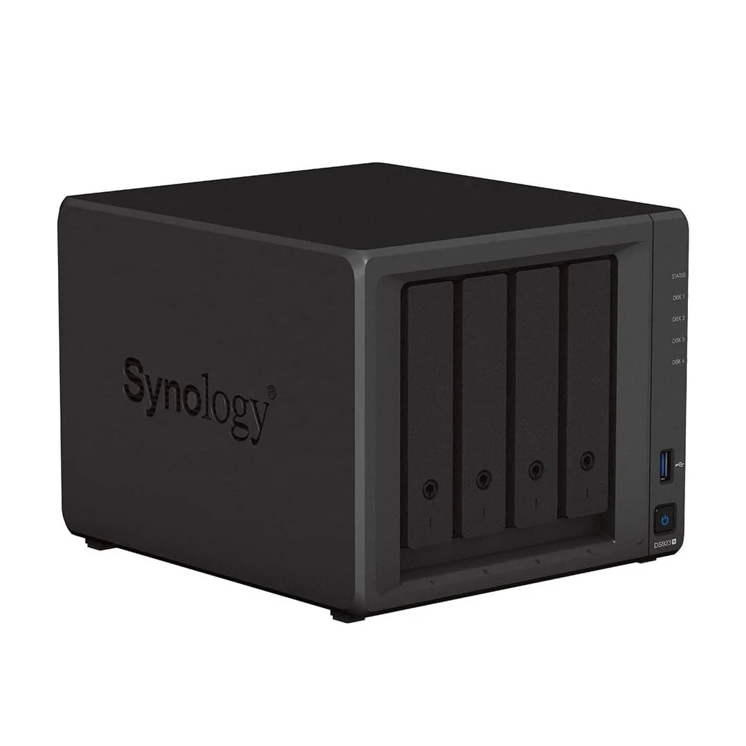 Synology DS923+(8GB Synology Ram) 4-Bay Diskstation NAS Enclosure Network Cloud Storage Server （Diskless）