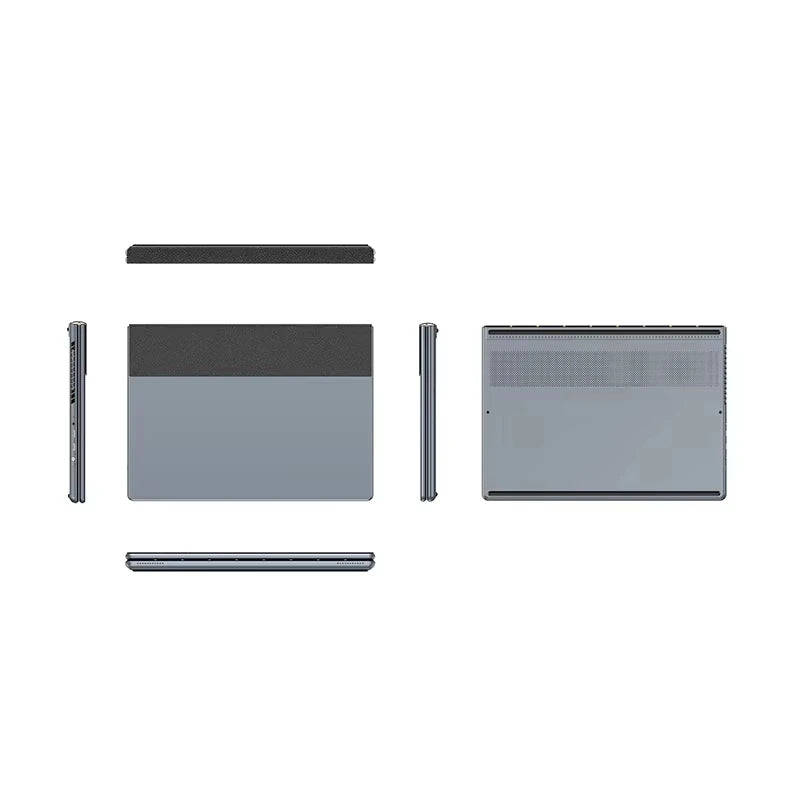 GLF-S2 10.9+10.95 Inch Dual Screen Laptop Intel i3 1215U N100 Touchscreen Notebook WIFI 6 180° flip Win11 Laptop Tablet Computer