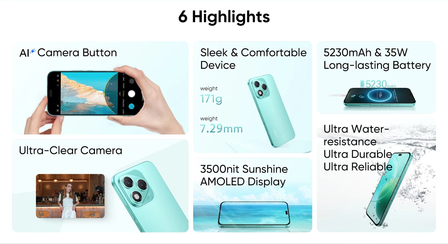 HONOR 400 Lite Global Version 5G Smartphone Dimensity 7025-Ultra 6.7" 120Hz AMOLED Screen 108MP Camera 5230mAh 35W SuperCharge